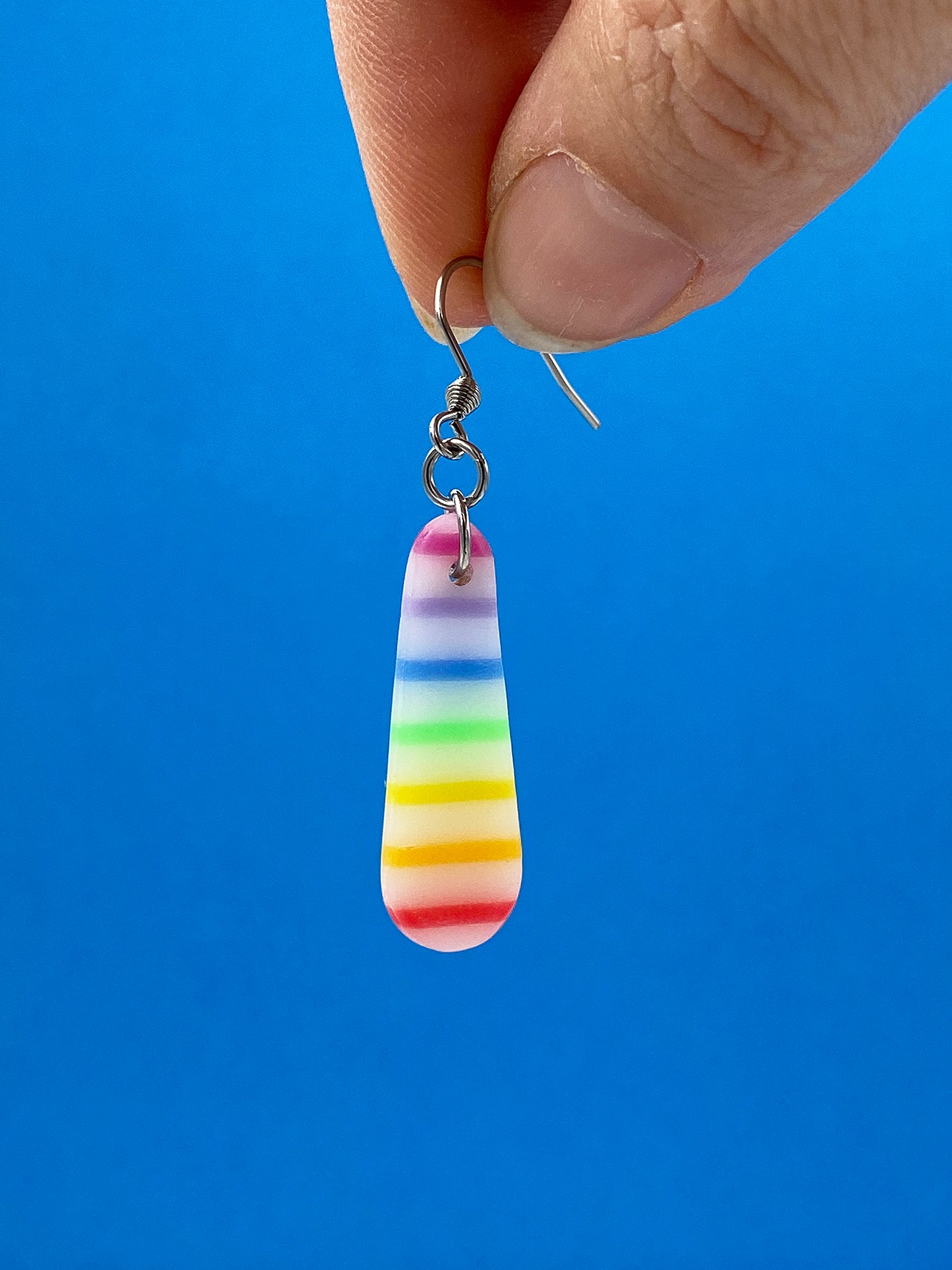 Rainbow Collection - Delicate Shards on Hooks