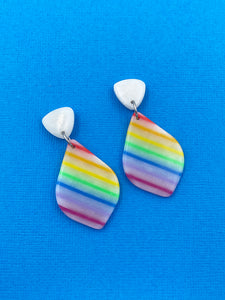 Rainbow Collection - Teardrop Statement Earrings