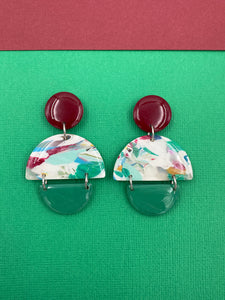 Light and Airy - Geo Statement Earrings